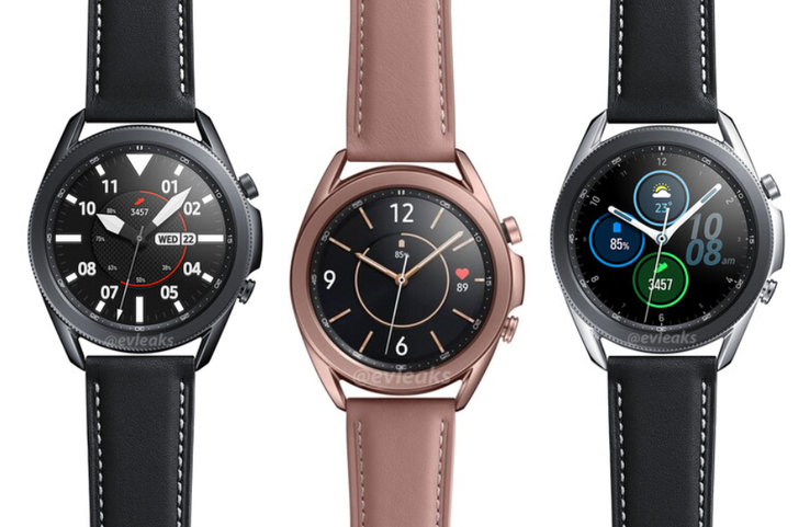 The new Samsung Galaxy Watch 3. (Image: Evan Blass)