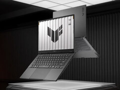 The TUF Gaming A14 FA401EA will be available with up to 64 GB RAM and a 2 TB SSD. (Image source: Asus)