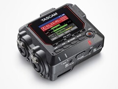 TASCAM unveils compact FR-AV2 32-bit audio recorder with timecode sync and generator. (Image source: TASCAM)