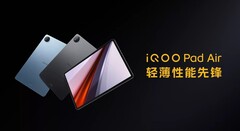 The iQOO Pad Air sits below the iQOO Pad in the company&#039;s product stack. (Image source: Vivo)