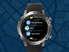The Amazfit Falcon smartwatch has received an update, bringing new features. (Image source: Amazfit)