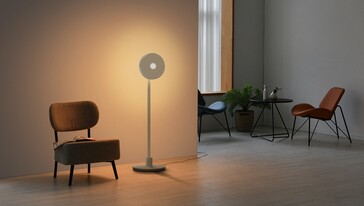 The LG PF600U doubling up as a mood lamp. (Image source: LG)