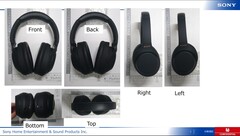 The Sony WH-1000XM4 has been leaked countless times. (Image source: FCC)