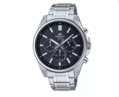 The Casio Edifice EFV-650D-1AV watch features 2 years of battery life (Image source: Casio)