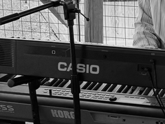 A Casio keyboard