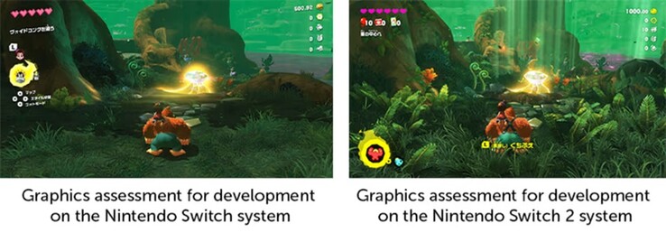 Donkey Kong Bananza comparison as a Switch vs. Switch 2 game (Image source: Nintendo of America)