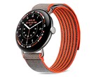 The watch comes with a 45mm case in Satin Pyrite with a Performance Loop band in Rye that carries a water-repellent coating.