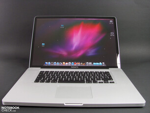 The Apple MC725D/A came with Mac OS X 10.6 Snow Leopard installed (Image source: Notebookcheck)