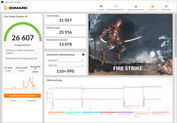 Fire Strike (plugged in; Performance Mode)