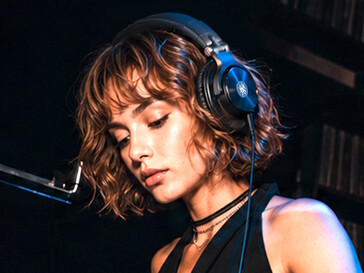 Wired connections eliminate battery worries while DJing.
