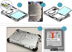 Panasonic Toughpad FZ-G1 check SKU battery recall instructions May 2017