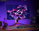 The ROG Swift OLED PG32UCDMR looks an awful lot like the PG32UCDM, latter pictured. (Image source: Asus)