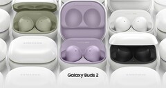 The Galaxy Buds2. (Source: Samsung)