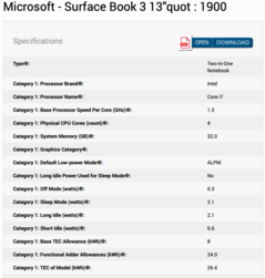 The Surface Book 3 13. (Image source: Energy Star)