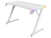 Trust Luminus RGB gaming desk in white (Source: Trust)