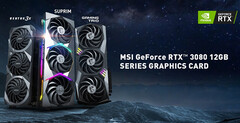 MSI is one of several board partners to announce RTX 3080 12 GB cards on launch day. (Image source: NVIDIA)