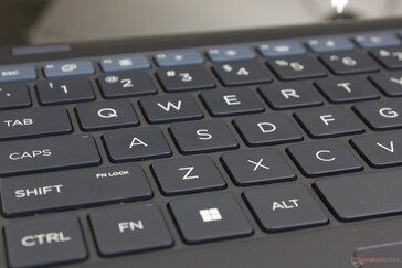 We appreciate that the font size is larger thus easier on the eyes than on most other laptops