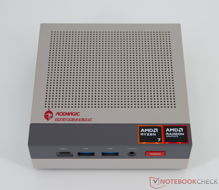 The Acemagic Retro X3 mini PC sports a retro-themed chassis reminiscent of the 1980s.