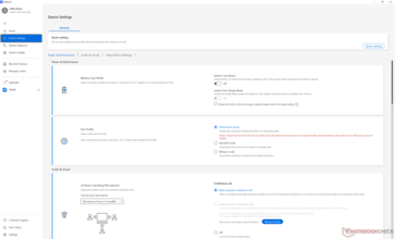 MyAsus is the control center for adjusting specific features of the system