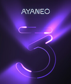 The AYANEO 3 could be the first AMD Strix Point or Intel Lunar Lake-based gaming handheld. (Image source: AYANEO)