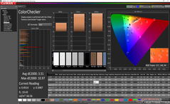 ColorChecker after calibration