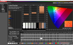 ColorChecker before calibration