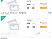 Take those prices with a grain of salt. (Source: Videocardz)