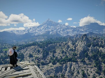 Vast landscape after Distant Scenery Quality update
