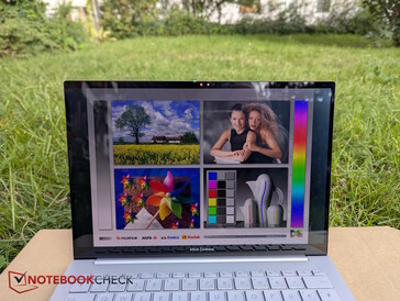 OLED also cuts a fine figure outdoors