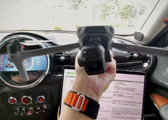 The Air 3S, pictured, will be a much larger drone than the Neo, which weighs a mere 135 g. (Image source: @OsitaLV via @JasperEllens)