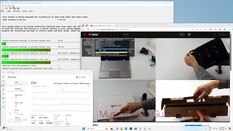 Maximum latency when opening multiple browser tabs and playing 4K video