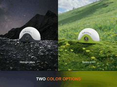 The new CL20R lights are available in two colors. (Image source: Fenix ​​Lighting USA)