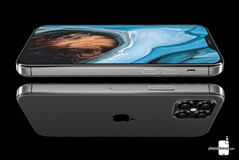 iPhone 12 concept render. (Image source: PhoneArena)