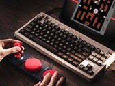 8BitDo includes its Dual Super Buttons and Super Stick with C64 Edition orders. (Image source: 8BitDo)
