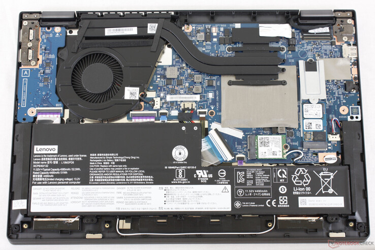 NotebookCheck.net Lenovo 14IAU7 review: Core IdeaPad Reviews 5i right Flex i5-1235U - done convertible