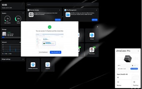 ZimaClient: Backup, send files, remote access