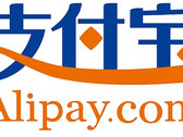 Alipay corporate logo, this mobile payment service coming soon to the US