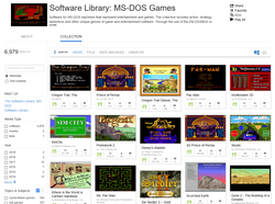 While not ideal, websites like Archive.org offer extensive catalogs with games of varying quality. (Image via Archive.org)