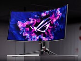 The Asus ROG Swift OLED PG39WCDM is a 39-inch, 21:9 OLED gaming monitor with Nvidia G-Sync support and excellent colour reproduction. (Image source: Asus)