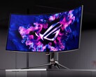 The Asus ROG Swift OLED PG39WCDM is a 39-inch, 21:9 OLED gaming monitor with Nvidia G-Sync support and excellent colour reproduction. (Image source: Asus)