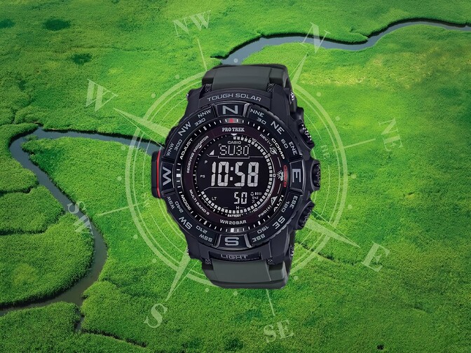 Casio's outdoor-ready Pro Trek watches with ABC sensors and Tough