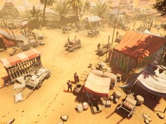 An image showing a military camp in Expeditions: Rome.