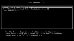 ...and Fedora offer a live system.