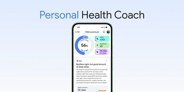 The Fitbit personal health coach is an app-based tool