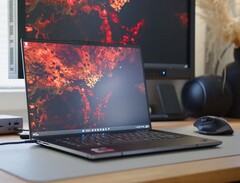 A top-notch OLED configuration of the AMD-powered Lenovo ThinkPad Z16 has received a steep discount (Image: Notebookcheck)