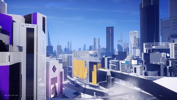 Pictured: A gameplay screenshot from Mirror's Edge Catalyst.