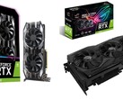There are decent savings to be had on RTX 2080 cards from EVGA, Asus, and others. (Source: Walmart)