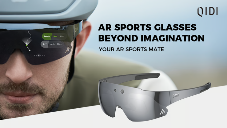 ...are touted to launch as the most high-tech cycling glasses yet. (Source: QIDI via Kickstarter)