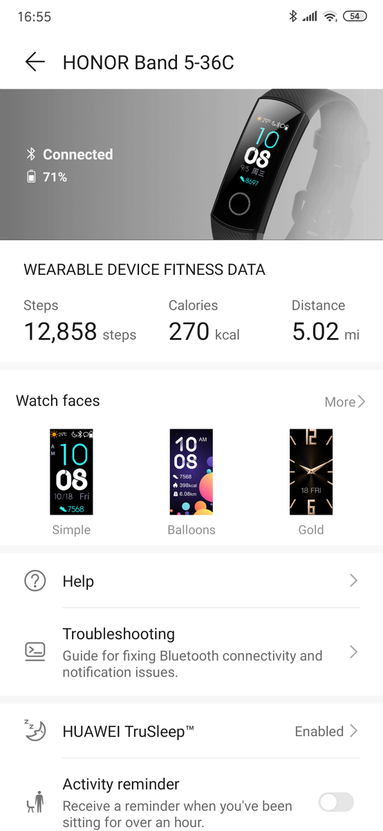 Samsung Health Honor Band 5 2024 www.alhudapk