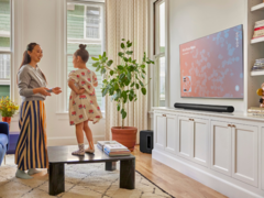 Images of the upcoming Sonos Arc Ultra soundbar have leaked. (Image source: Mystery Lupin via X)